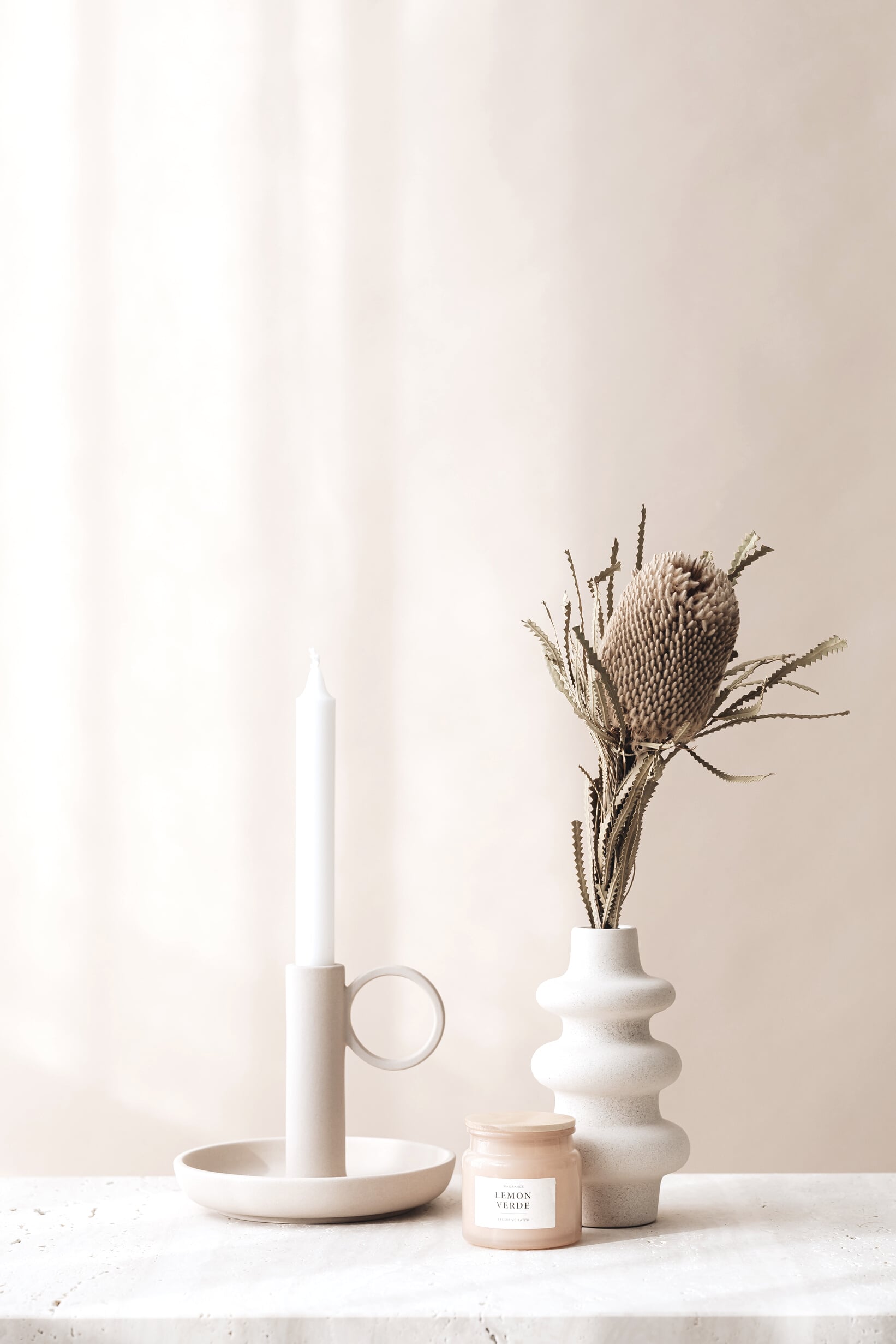 Simple Beige Home Decor Items 